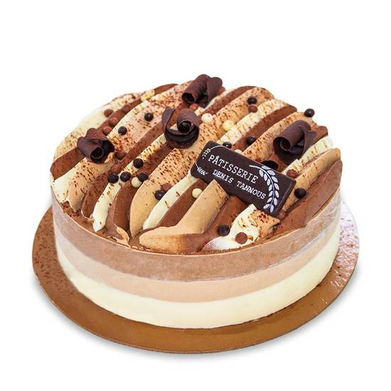 GÂTEAU TROIS CHOCOLATS - PRODUIT CONGELÉ