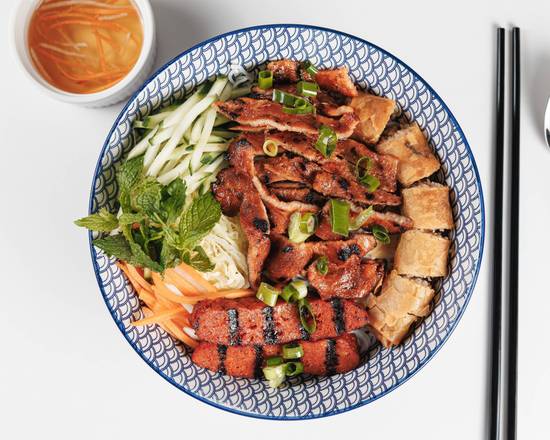 B03. Bun Thit Nuong, Nem Nuong, Cha Gio
