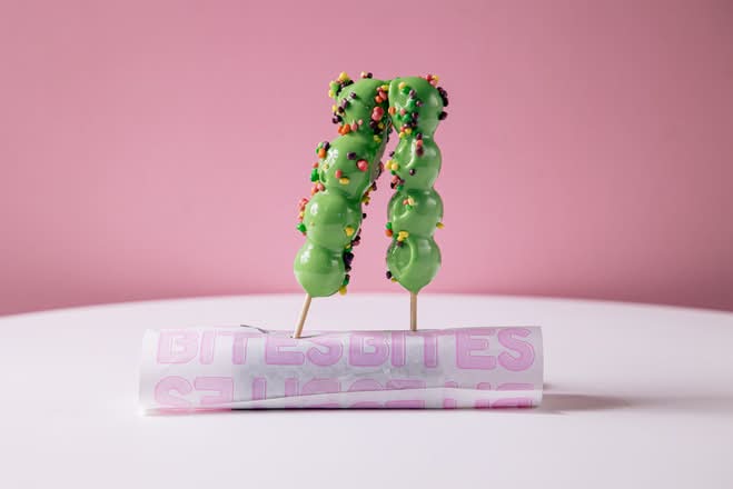 Tanghulu Raisin Pomme verte