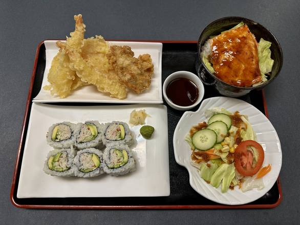 Salmon Teriyaki Cali Box
