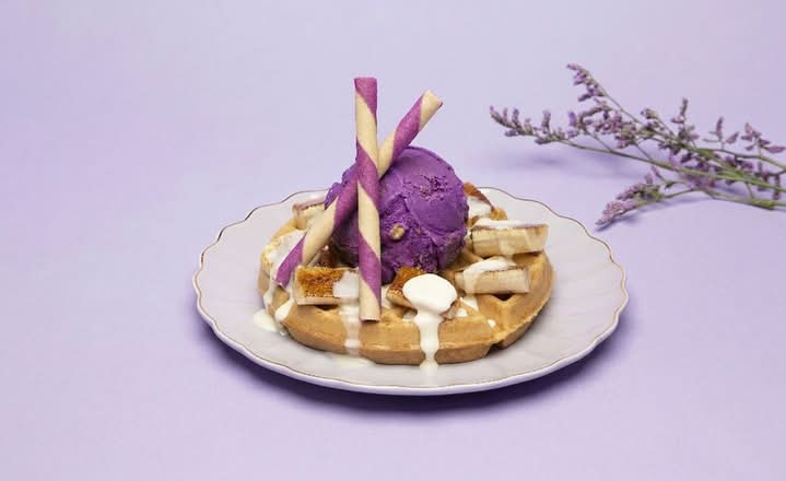 Ube Eats - Belgian Waffle