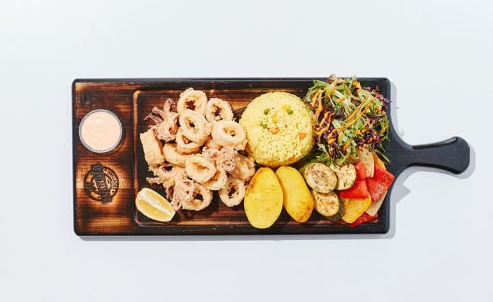 Calamars Frits Plate