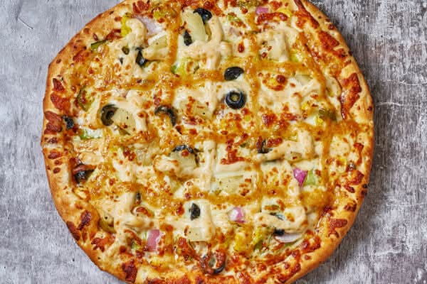 BBQ Veg Pizza (Large)