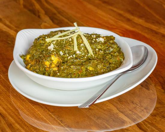 Saag Paneer (Mild, Med, or Hot)