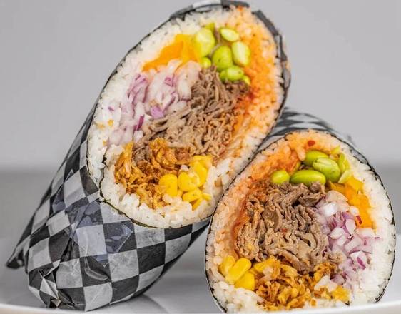 Kimchi Beef Burrito