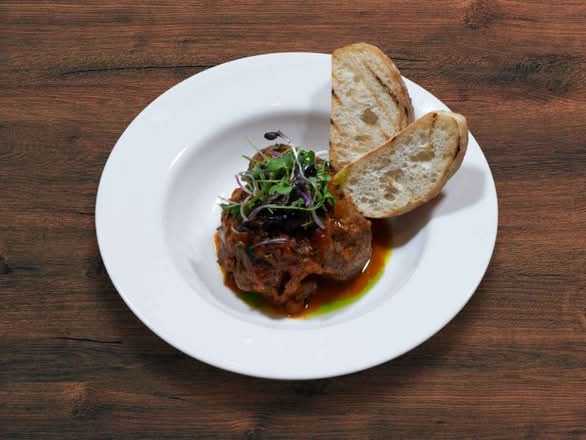BRAISED MEATBALLS