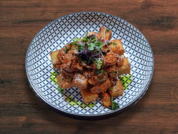 CRISPY POLENTA RAGOUT