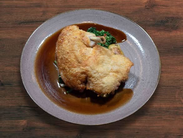 CRACKLING OVEN ROASTED CHICKEN