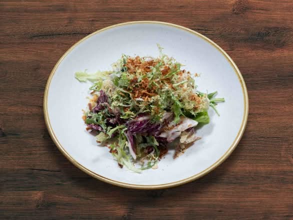 VEGAN ARTISANAL GREEN SALAD (no cheese)
