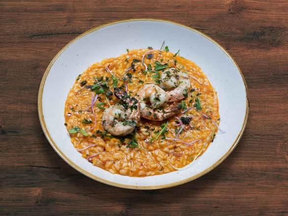 SHRIMP N’DUJA RISOTTO