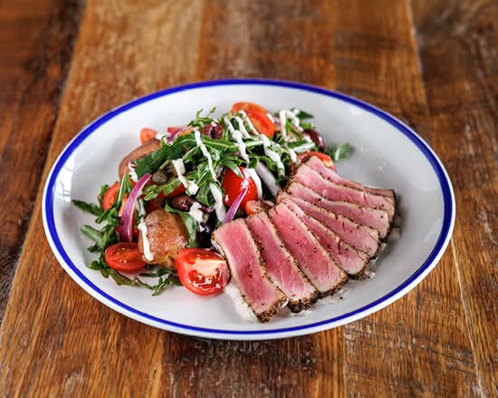 Seared Tuna + Tomato