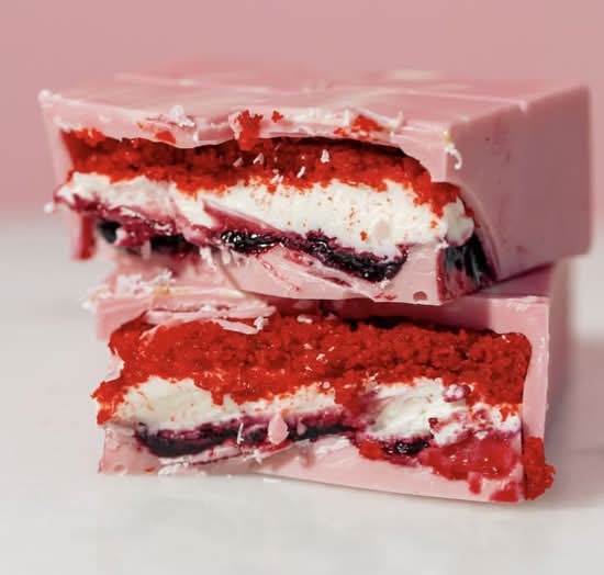 Barre red velvet
