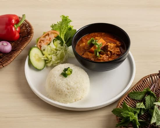 R07A Tomato Sauce Brisket Rice