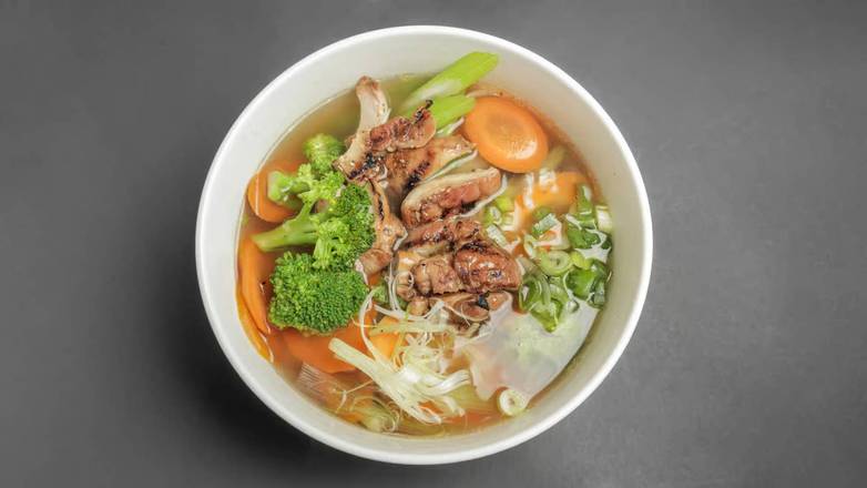 Phở Gà Nướng - Rau / Soupe Tonkinoise Au Poulet Grillé Et Légumes