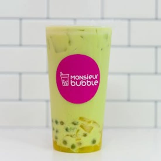 Petit bubble matcha latté