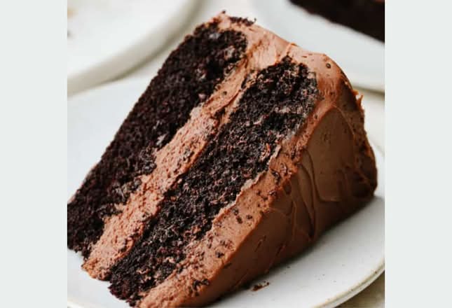 Gateau À La Truffe Et Chocolat/ Chocolat Truffle Cake.