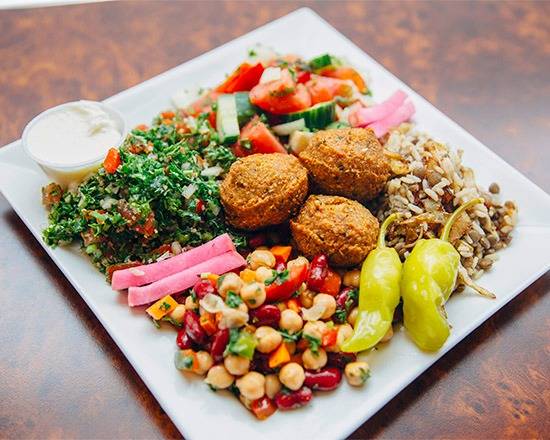 Plat Falafel / Falafel Platter