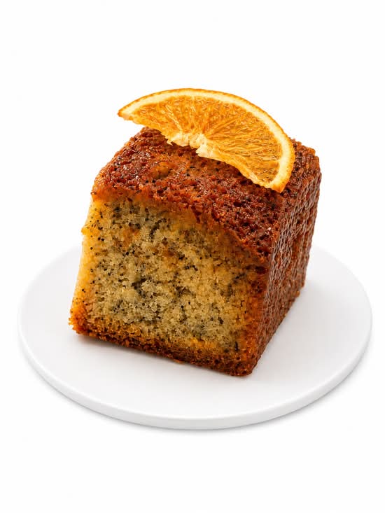 Poppy Seed & Orange Financier