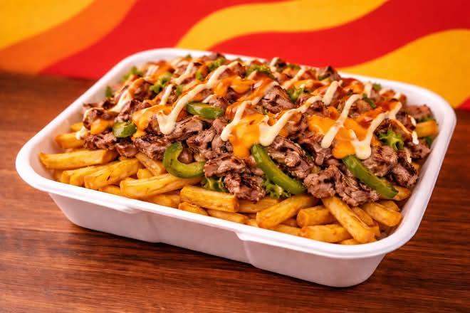 Philly Steak on Fries