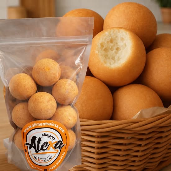 Buñuelos colombiens – beignets de maïs (10 unités) surgelés / Colombian buñuelos – corn fritters (10 units)