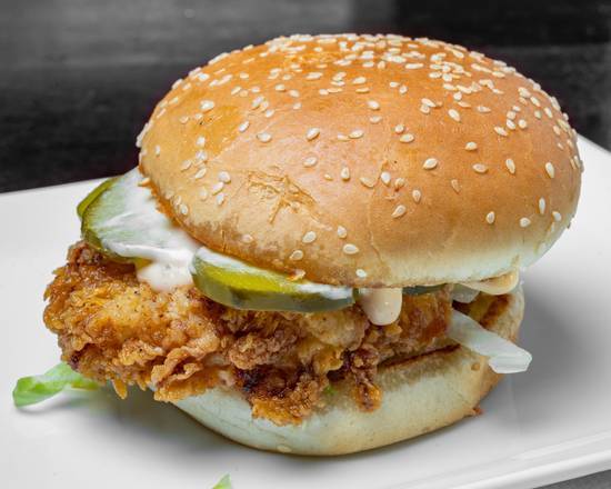 Crispy Chicken Smash Burger