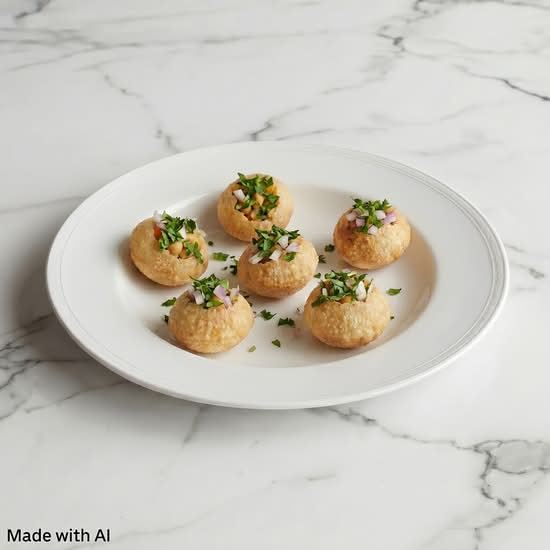 Pani Puri (6 pcs)