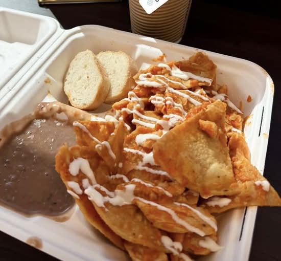 Chilaquiles rojos