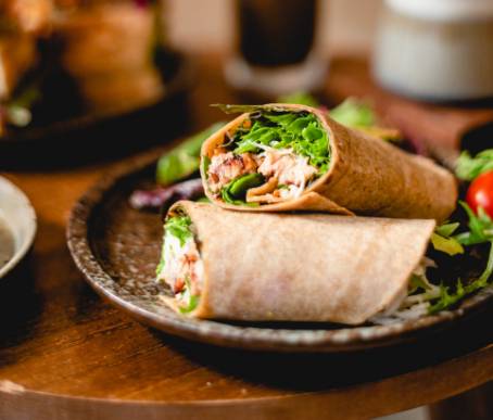 Papadam Wrap