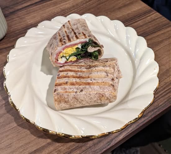 BOGO- Crispy Turkey Bacon, Eggs and cheese Wrap
