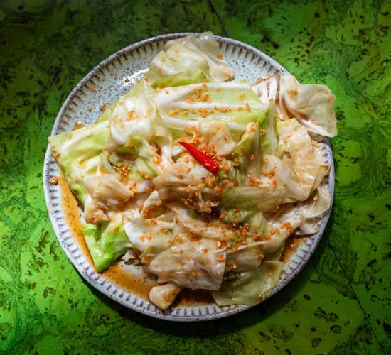 Vegetarian Stir Fried Cabbage