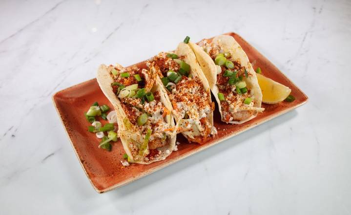SHRIMP TACOS