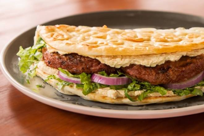 Burger PITA végétalien/Vegan PITA Burger