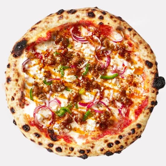 Italian Sausage and Honey Pizza