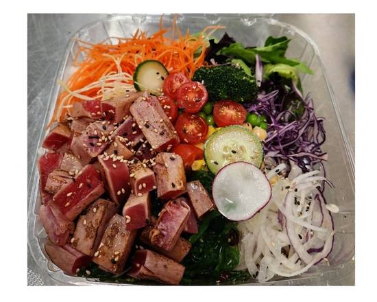 Seared Yellow-fin Tuna Poke