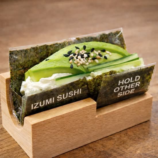 Avocado Cucumber Hand Roll (1pc)