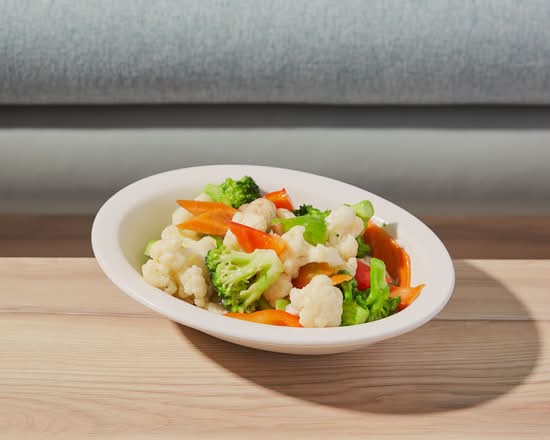Pan Fried Broccoli and Cauliflower