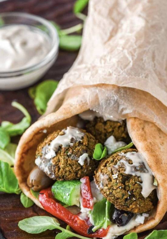 Falafel wrap