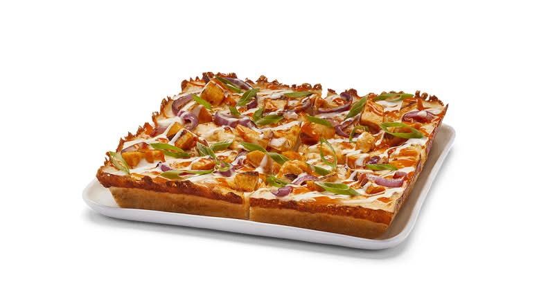 Buffalo Chicken Pizza - 8 x 8