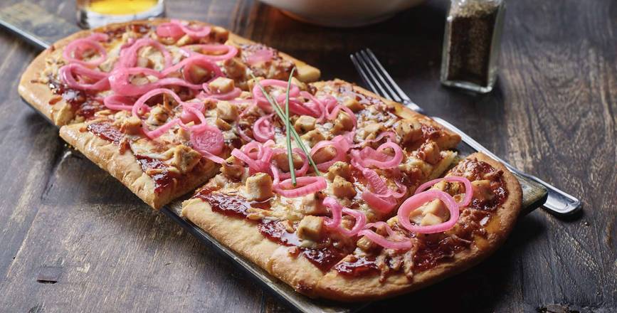 Hot Honey BBQ Chicken Flatbread