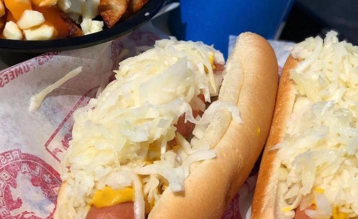 Hot-Dog Vapeur /  Steamed Hot Dog