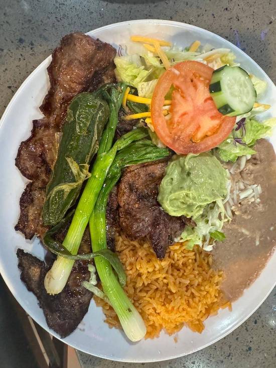 carne asada ( beef plate )