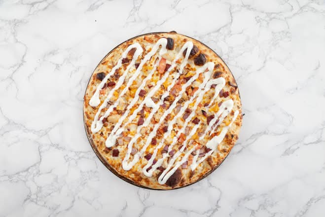 Chicken Bacon Ranch Pizza