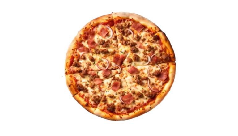 Traditional Meat Pizza