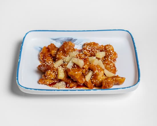1. Sweet & Sour Pork with Pineapple