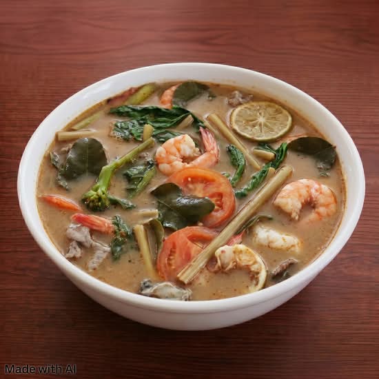 Seafood Tom Yum Soup (no noodles)