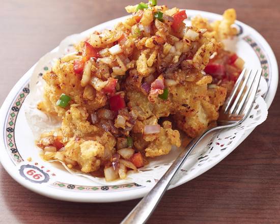 Deep Fried Salted Garlic Squid (Muc Muoi)