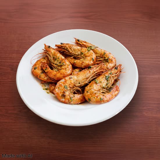 Deep-Fried Salted Shrimps (Tom Rang Muoi)