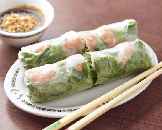 Shrimp Rice Paper Rolls (Goi Cuon Tom) (2 rolls)