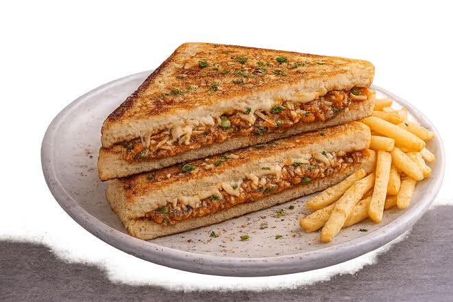 Pav bhaji Toasted sandwich