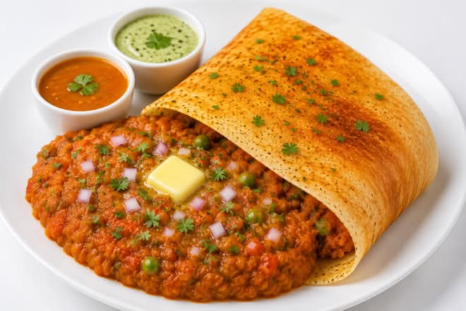 Pav Bhaji Dosa